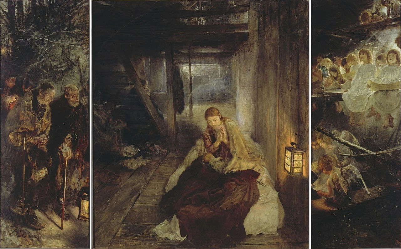 La notte santa (trittico), 1888